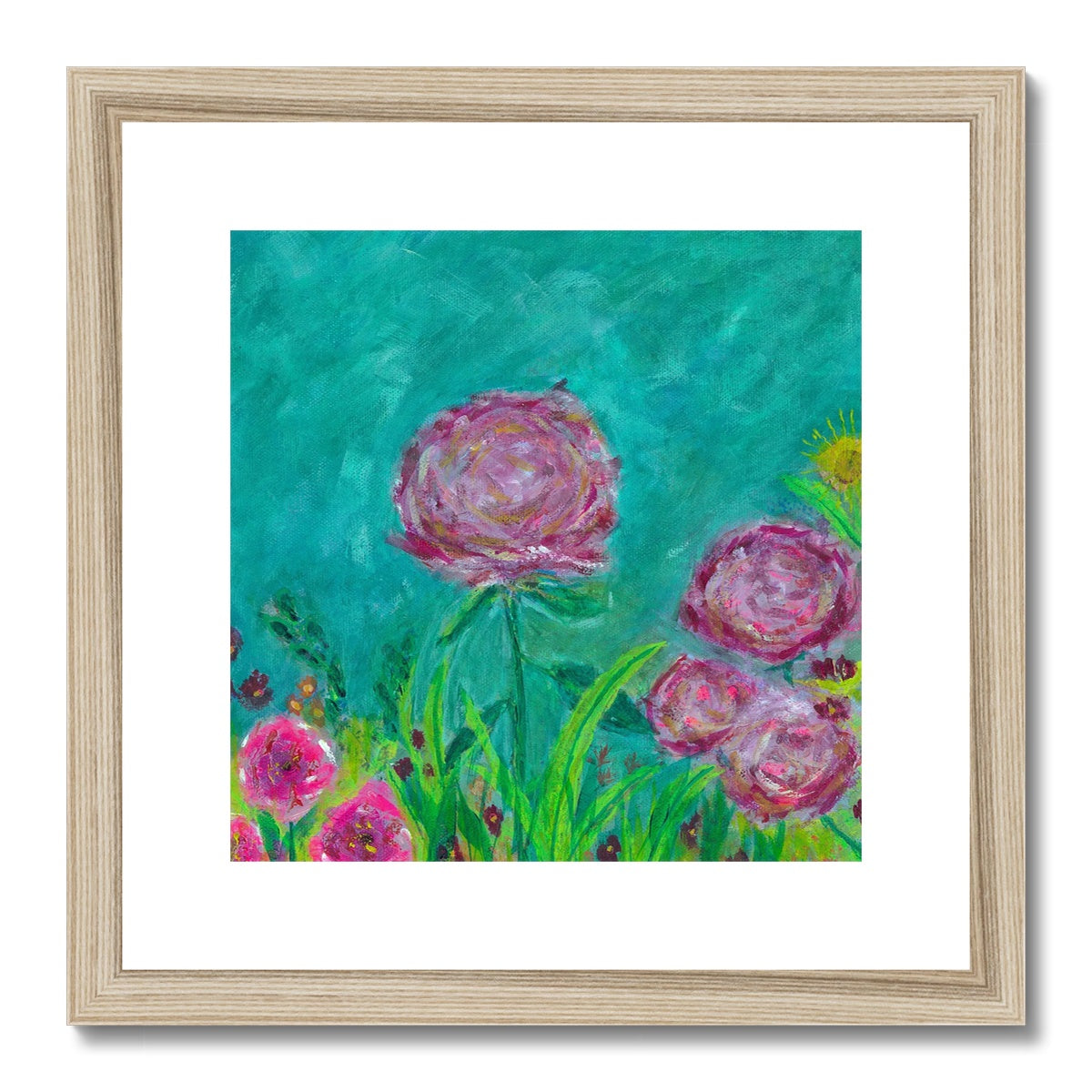 Roses Framed & Mounted Print