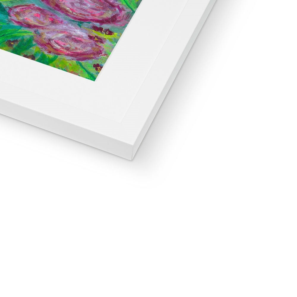 Roses Framed & Mounted Print