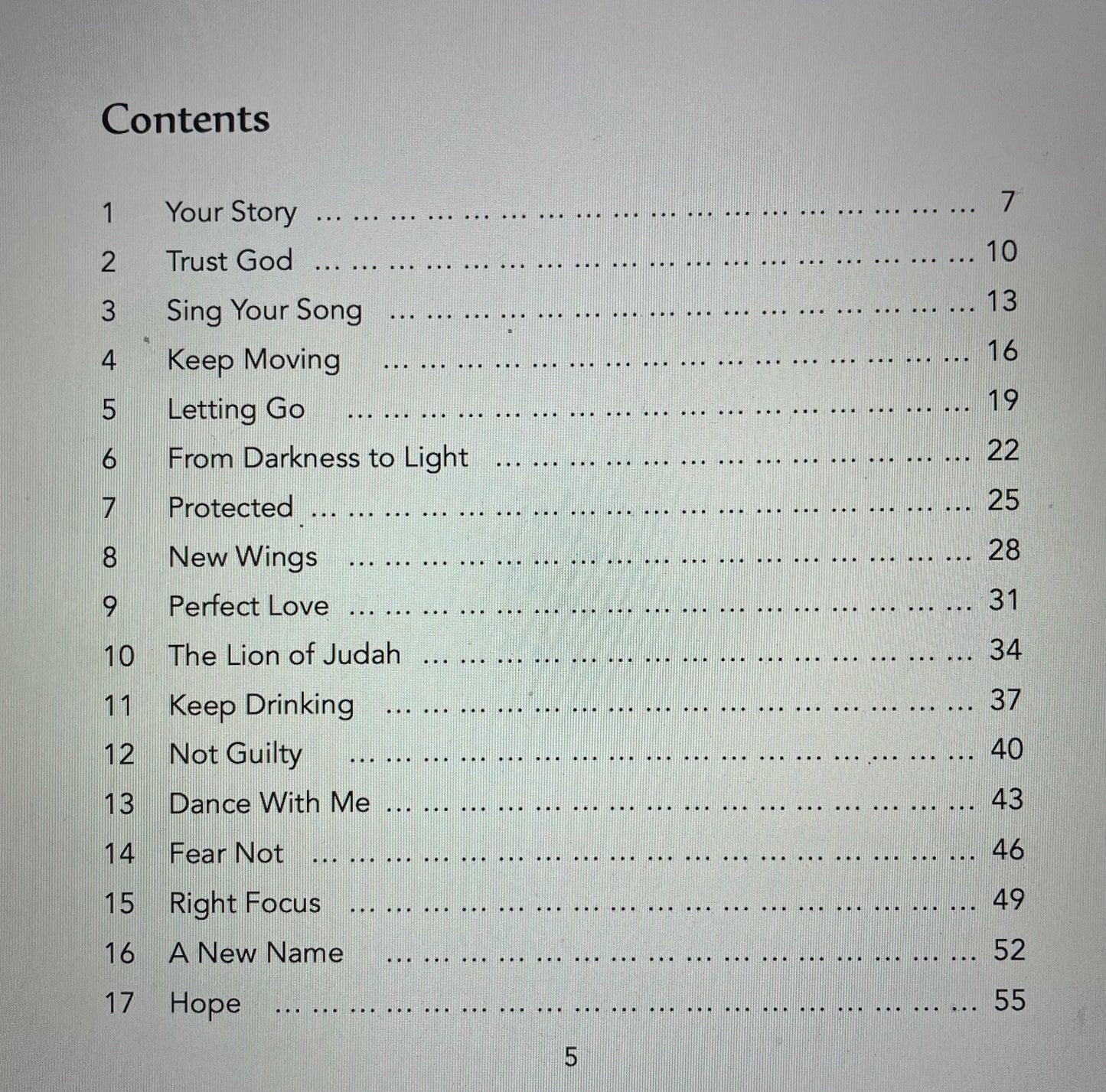 Letting Go - Book