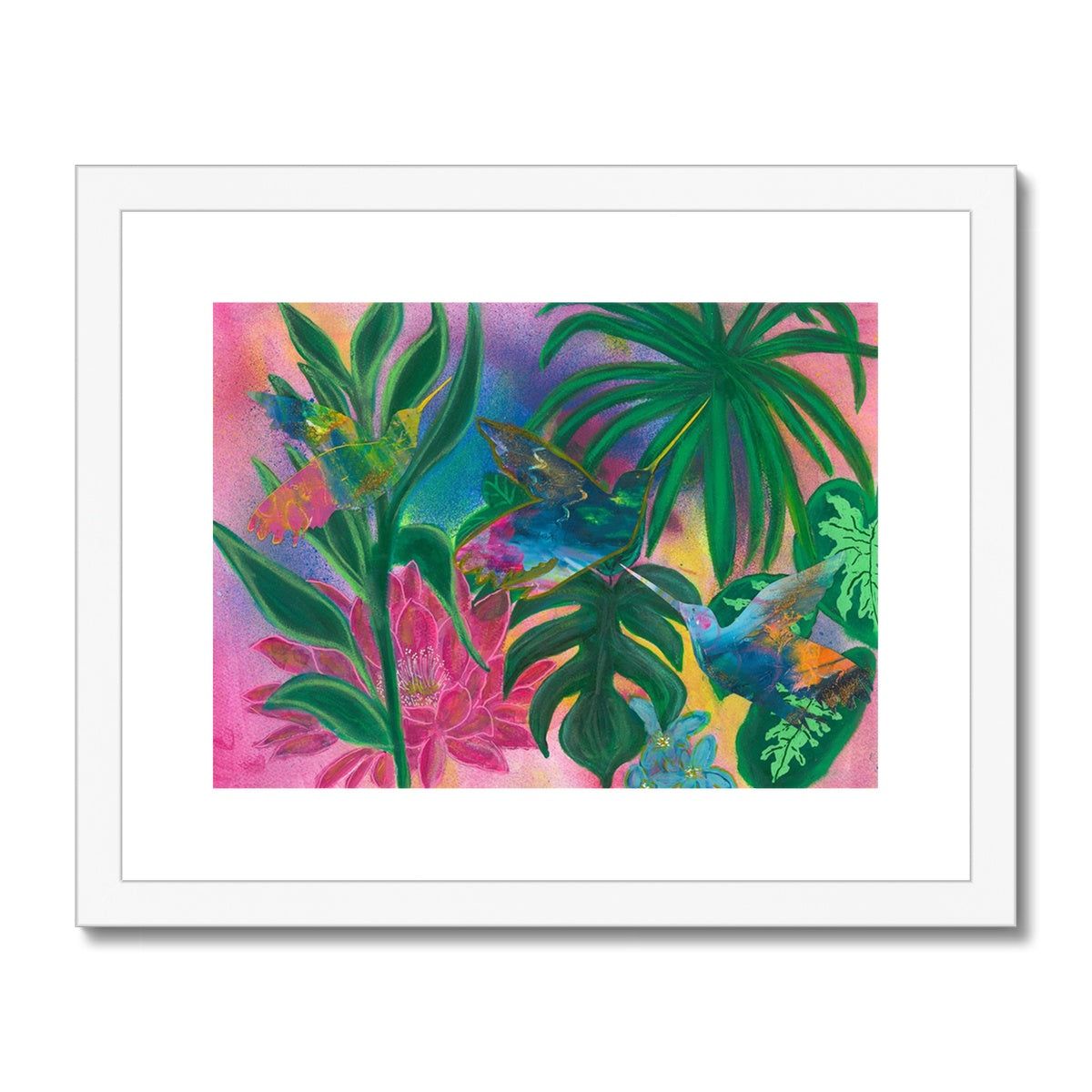So Tropical Framed & Mounted Print