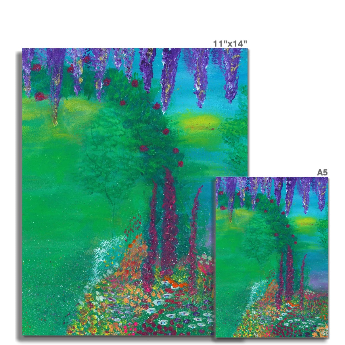 In the garden 2 Fine Art Print