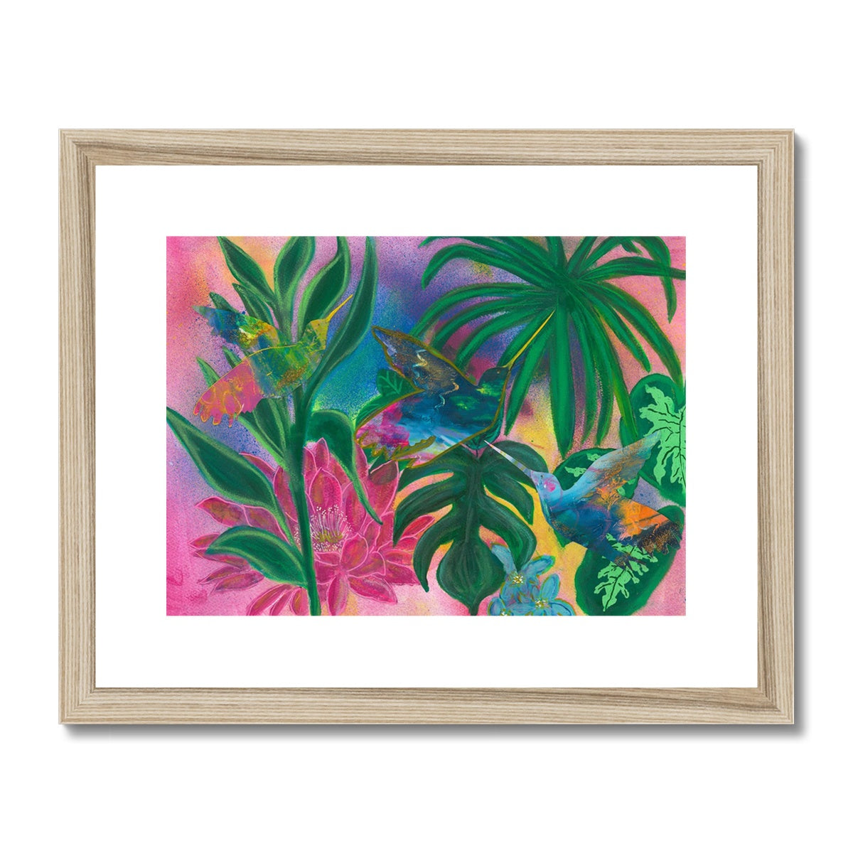 So Tropical Framed & Mounted Print